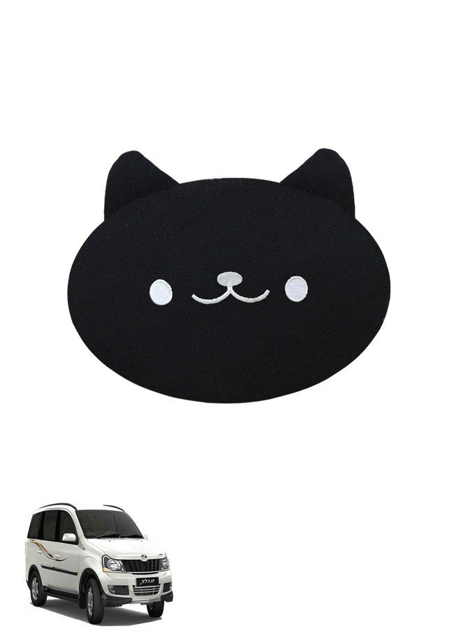 Adroitz Black Neck Rest Car & Univarsal Cushions (Pack of 1) Ak87 - Image 1